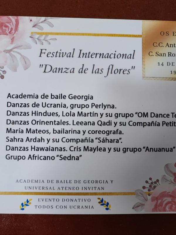 Festival Internacional Danza de las Flores Ukrania
