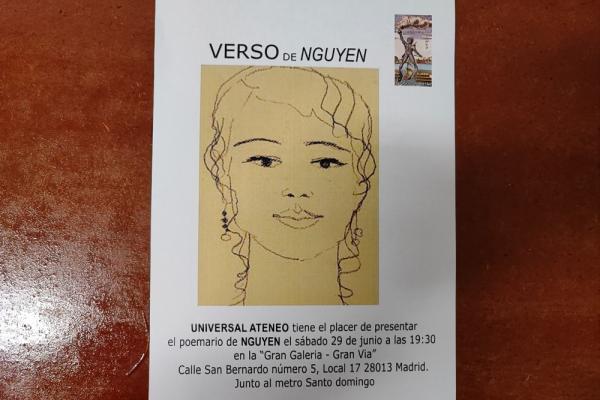 Poemario Verso de Nguyen - Universal Ateneo