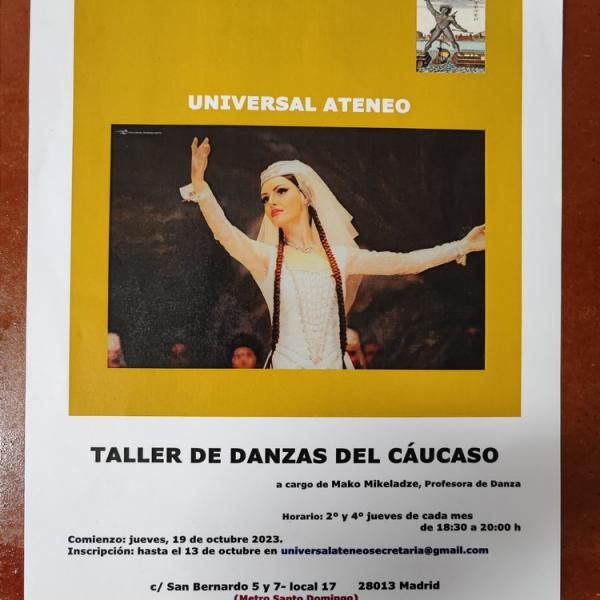 Taller de Danzas del Cáucaso - Universal Ateneo